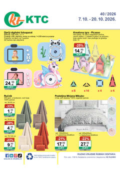 KTC katalog - Igračke i tekstil