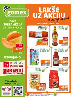 Gomex katalog hrana