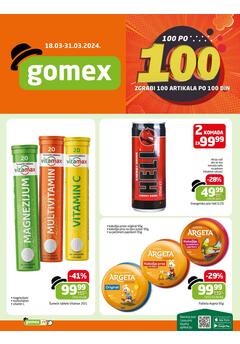 Gomex katalog hrana
