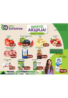Europrom katalog vikend akcija
