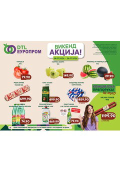 Europrom katalog vikend akcija