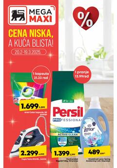 Mega Maxi katalog cena niska a kuća blista