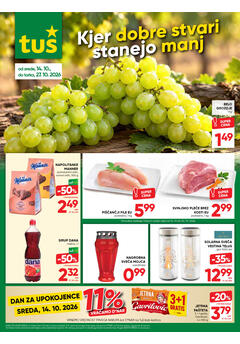 Tuš katalog - Dvotedenska akcija