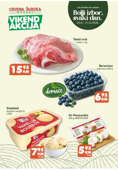 Crvena jabuka vikend akcija