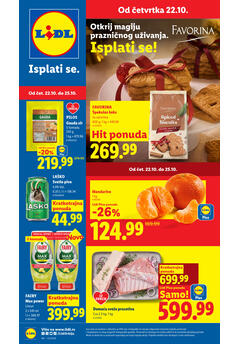 Lidl katalog - Nedeljna akcija