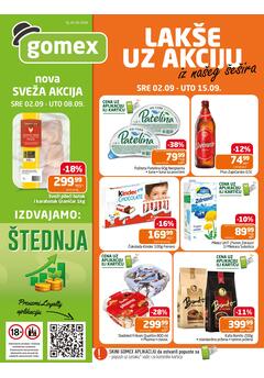 Gomex katalog hrana