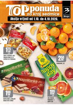 Bingo katalog - Top ponuda za kraj sedmice