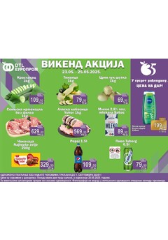 Europrom katalog vikend akcija