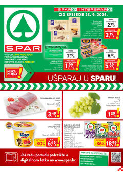 Spar katalog - Tjedna akcija