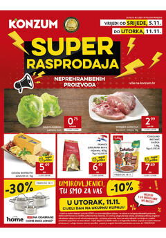 Konzum kataloška akcija