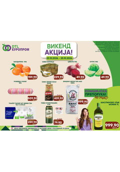 Europrom katalog - Vikend akcija