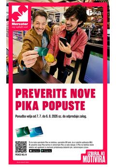 Mercator preverite nove pika popuste