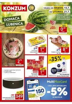 Konzum kataloška akcija