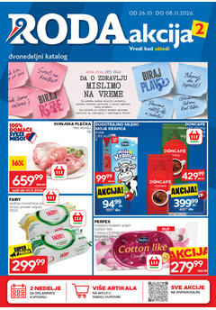Roda katalog - Dvonedeljna akcija