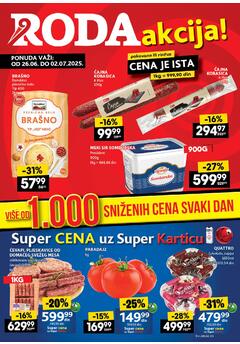 Roda katalog nedeljna akcija