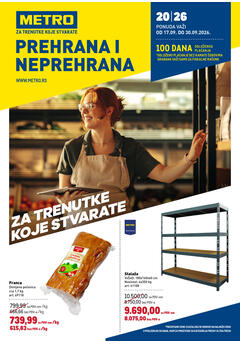 Metro katalog hrana