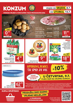 Konzum kataloška akcija