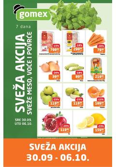 Gomex katalog - Sveža akcija