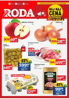 Roda katalog - Naj-naj cena od četvrtka do nedelje