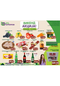 Europrom katalog - Vikend akcija