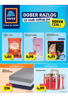 Hofer katalog - Tedenska akcija