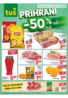 Tuš katalog - Dvotedenska akcija