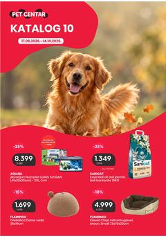 Pet centar akcijski katalog