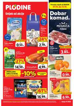 Plodine katalog - Tjedna akcija