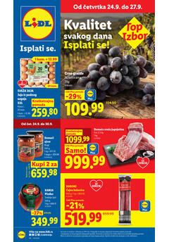 Lidl katalog - Nedeljna akcija