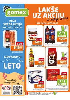 Gomex katalog hrana
