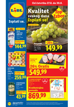 Lidl katalog akcija
