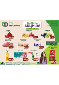 Europrom katalog vikend akcija