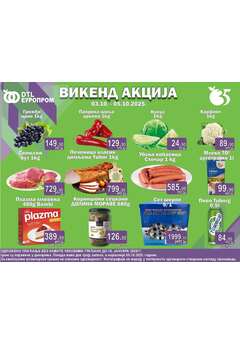 Europrom katalog vikend akcija