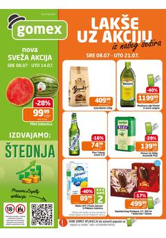 Gomex katalog hrana