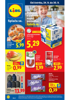 Lidl katalog - Tedenska akcija