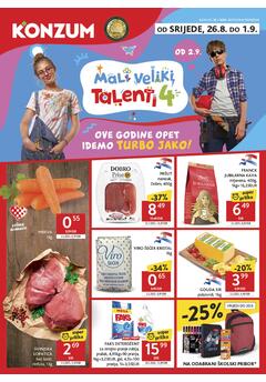Konzum kataloška akcija
