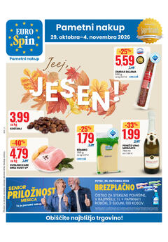 Eurospin katalog - Tedenska akcija