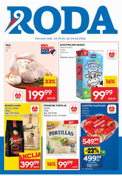 Roda katalog nedeljna akcija