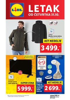 Lidl katalog akcija neprehrana