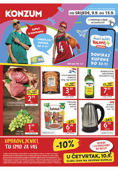 Konzum kataloška akcija