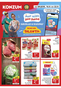 Konzum kataloška akcija