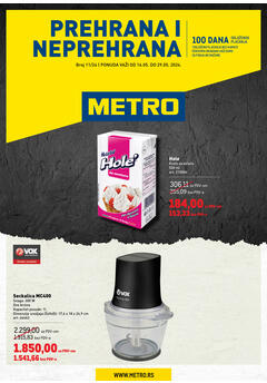 Metro katalog hrana