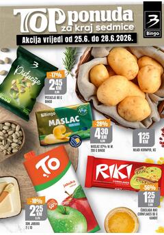 Bingo top ponuda za kraj sedmice