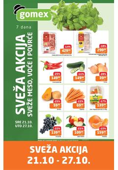 Gomex katalog - Sveža akcija