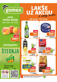 Gomex katalog hrana