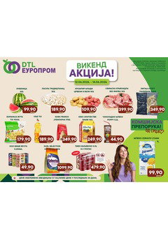 Europrom katalog vikend akcija