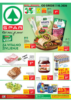 Spar katalog - Tedenska akcija