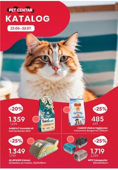 Pet centar akcijski katalog