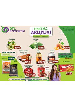 Europrom katalog vikend akcija