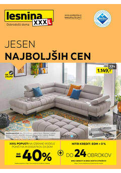 Lesnina XXXL katalog - Jesen najboljših cen